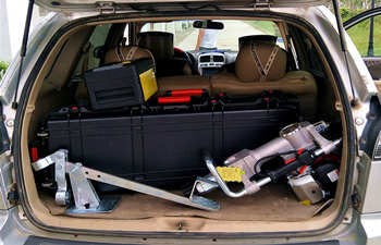 浅层取样钻机红黏土演示