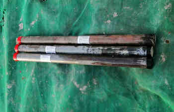 交付一台犀牛土壤钻机